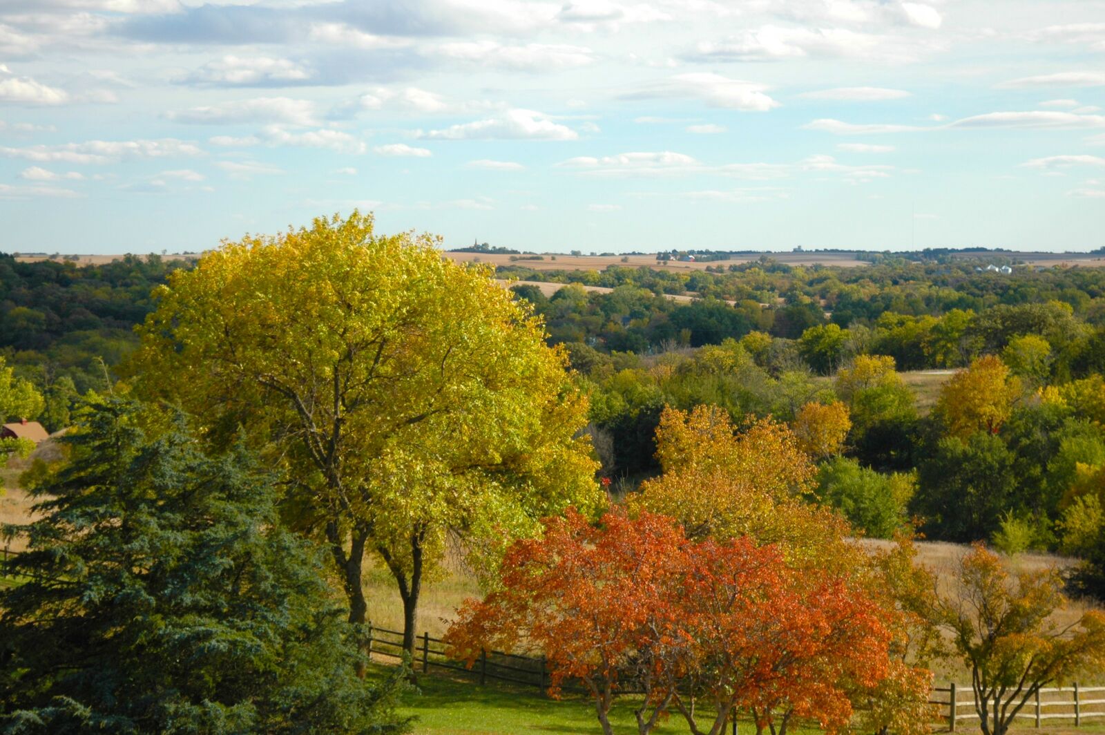 Nikon D70 sample photo. View, sky, fall photography