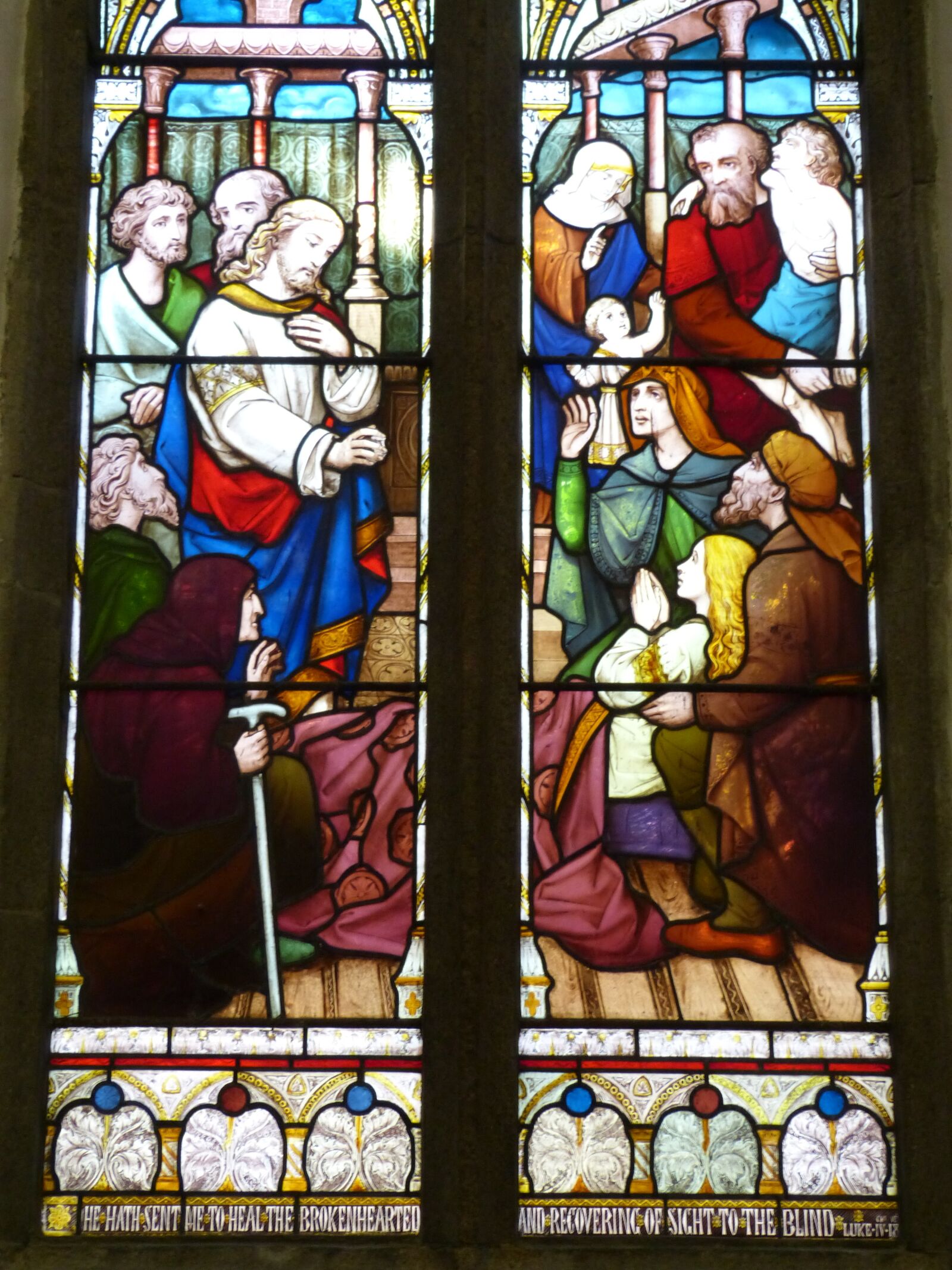 Panasonic Lumix DMC-FZ150 sample photo. Window, church window, church photography