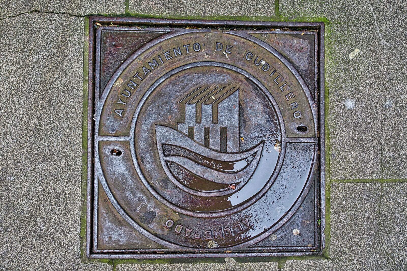 Sony Cyber-shot DSC-RX100 III sample photo. Manhole, metal, symbol photography