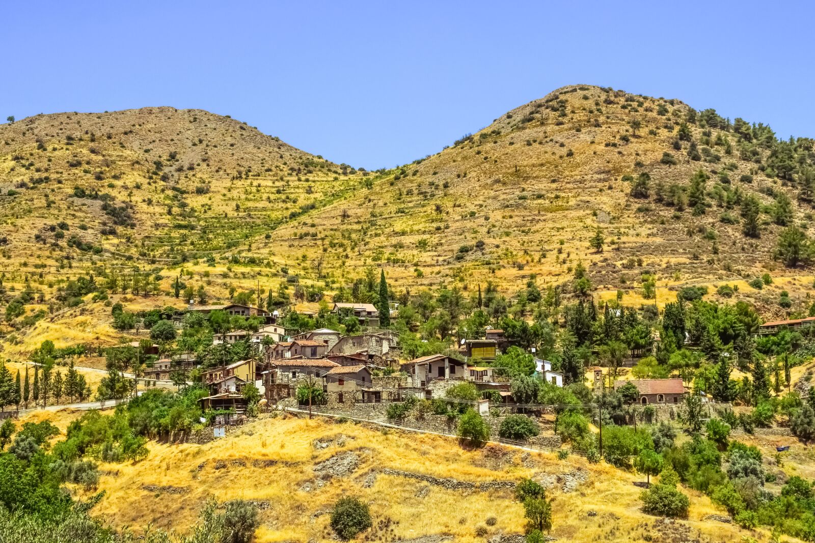 Nikon D3300 sample photo. Village, mountains, landscape photography