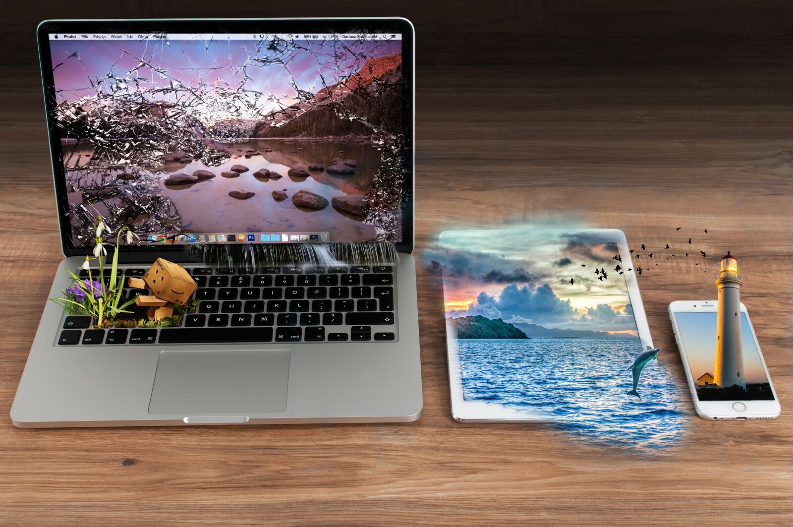 Nikon D300 sample photo. Background, waters, computer photography