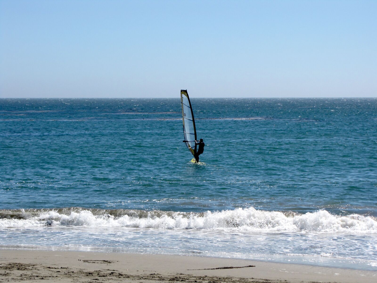 Canon PowerShot SX10 IS sample photo. California, santa cruz, water photography