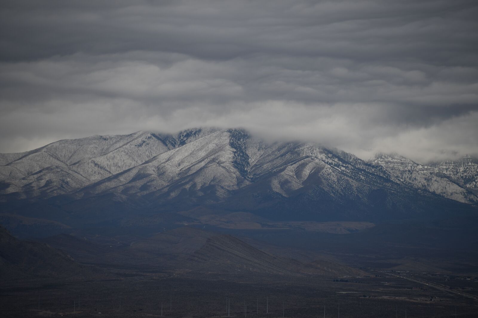 Nikon D7500 sample photo. Mt, charleston, snow covered photography