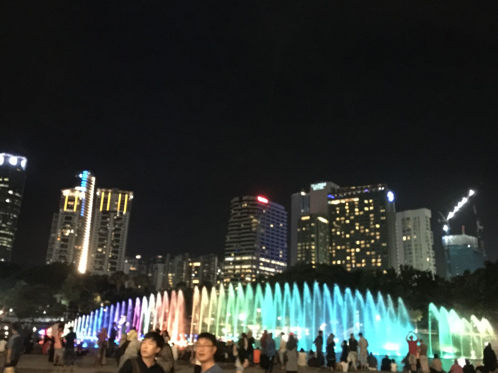 iPhone 6 Plus back camera 4.15mm f/2.2 sample photo. Dancing, foutain photography