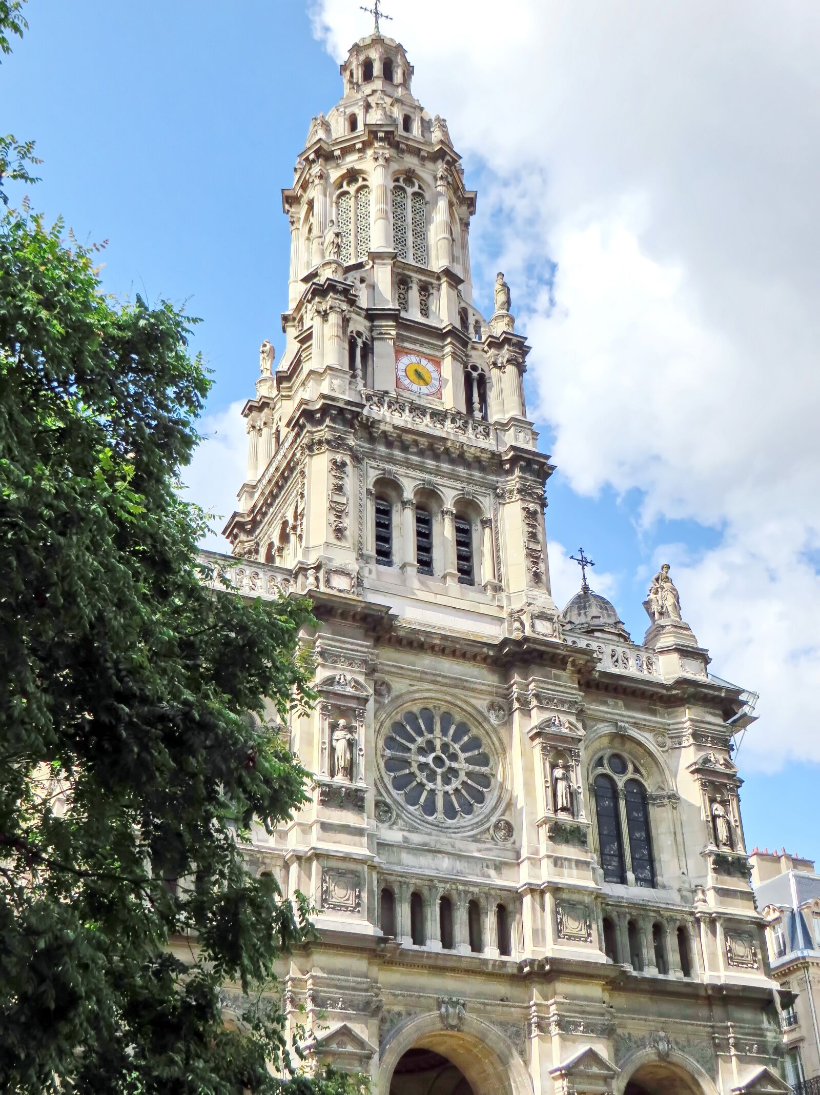 Canon PowerShot SX270 HS sample photo. Paris, trinity, church photography