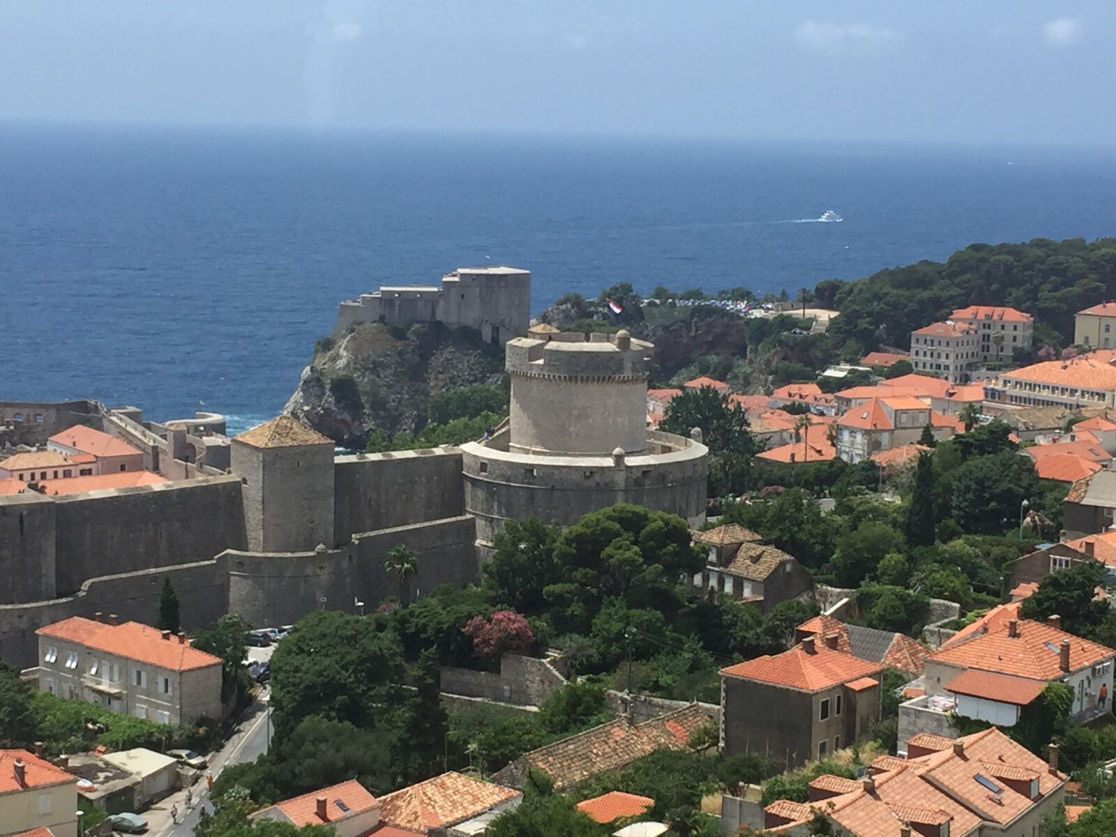 iPhone 6 back camera 4.15mm f/2.2 sample photo. Dubrovnik, landscape, old town photography