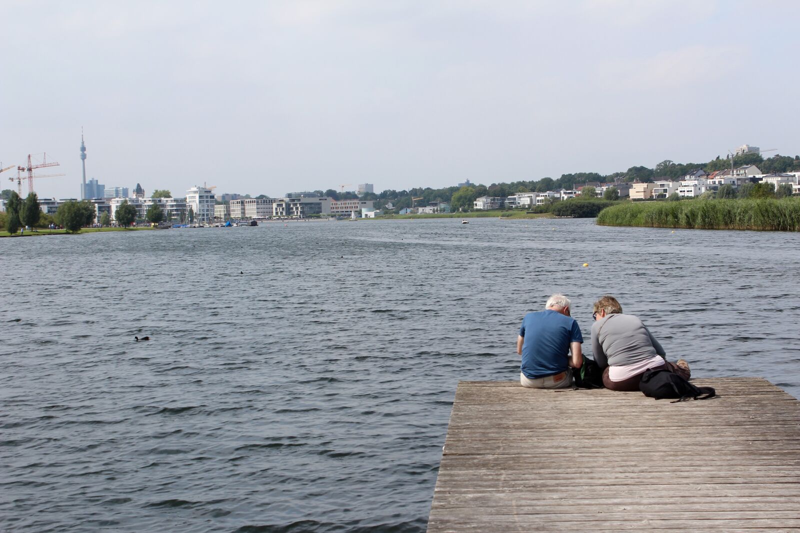 Canon EOS 600D (Rebel EOS T3i / EOS Kiss X5) sample photo. Dortmund, phoenix lake, together photography