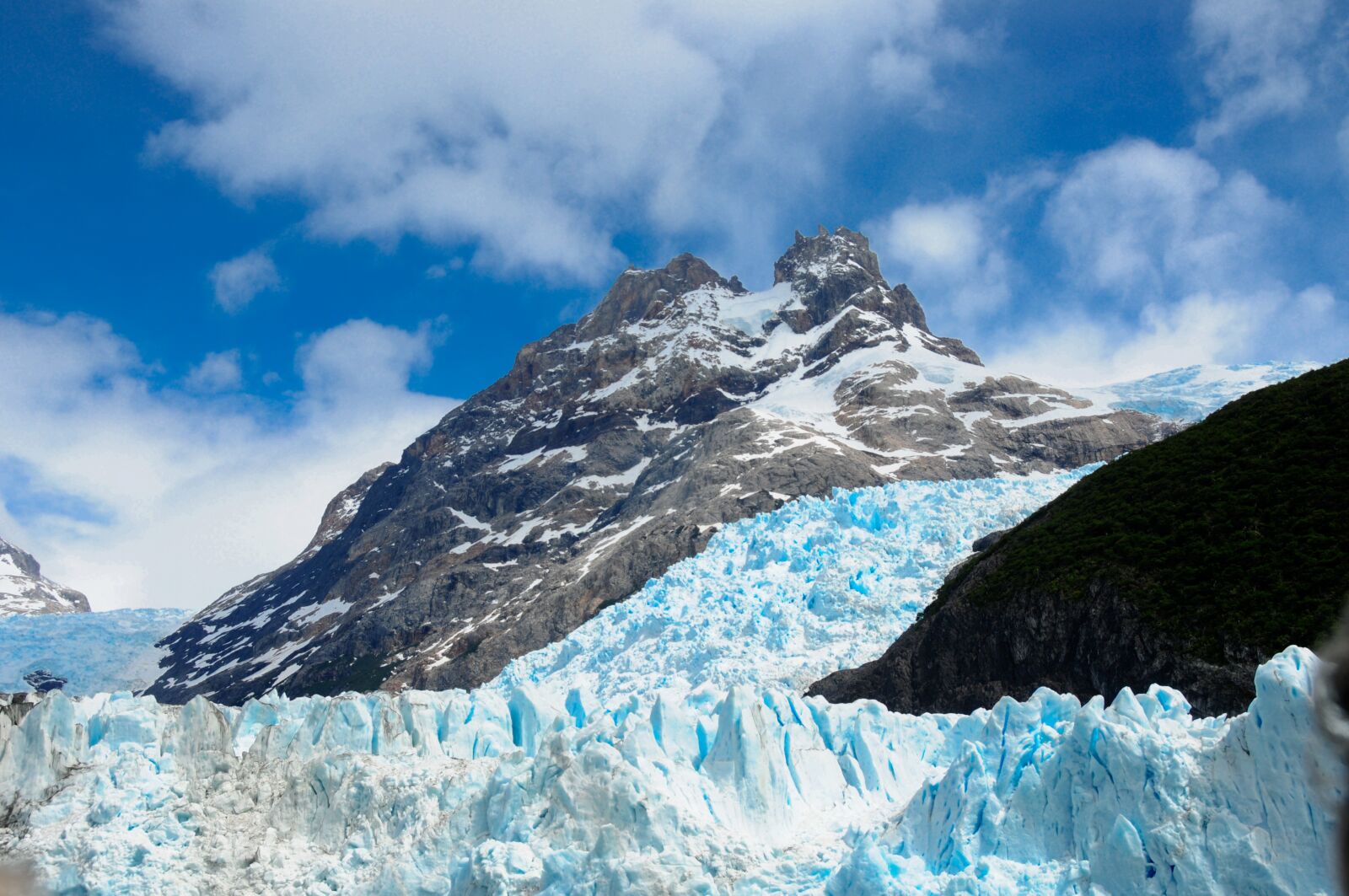 Nikon D300 sample photo. Glacier, mountain, argentina photography