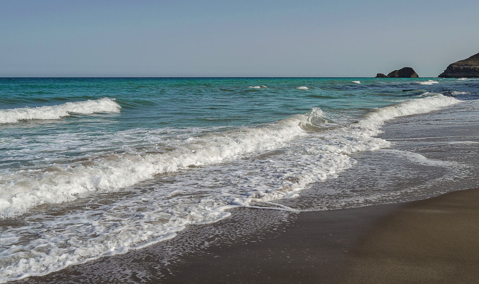 Nikon D3200 sample photo. Sea, beach, foam photography