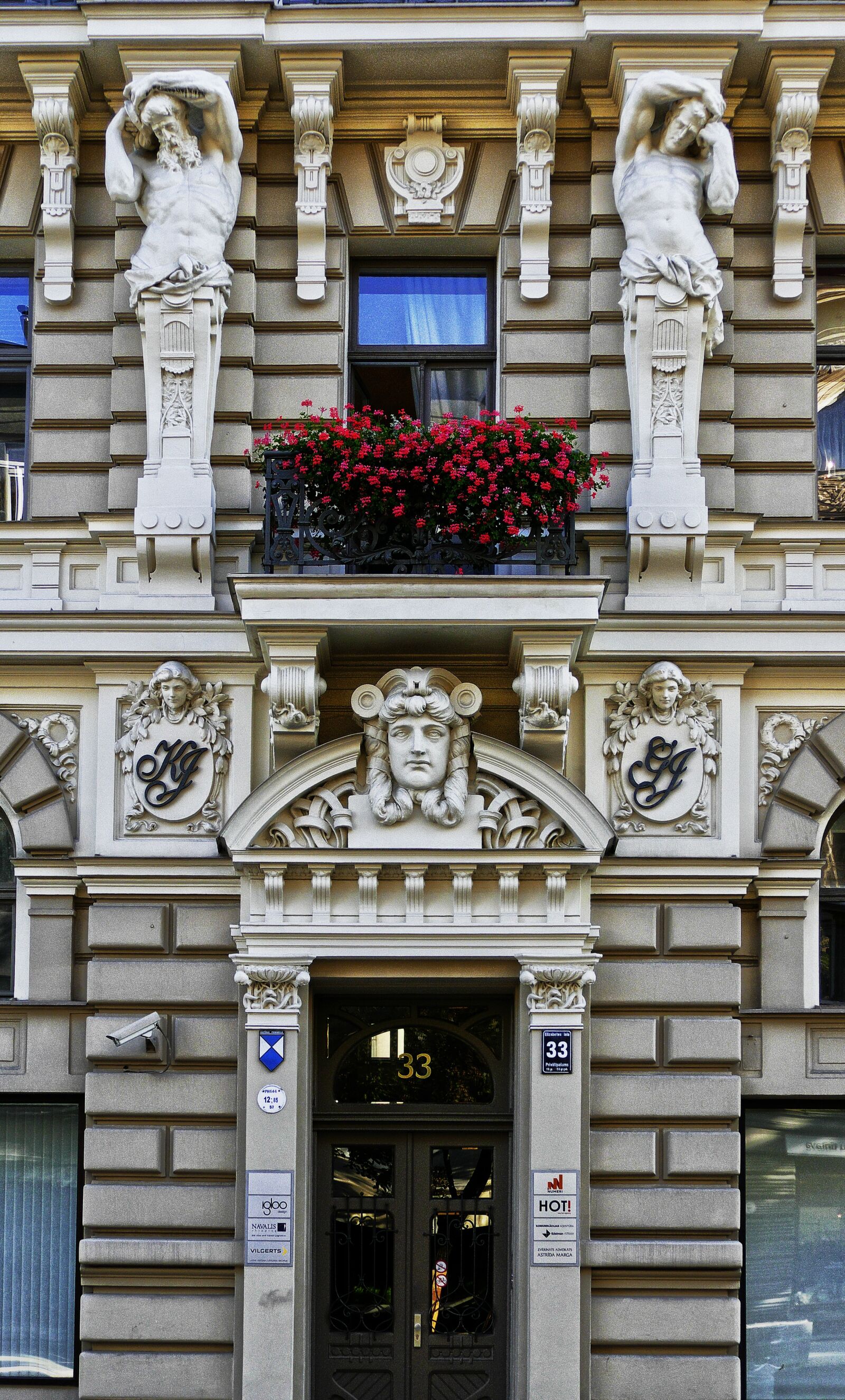 Panasonic Lumix DMC-FZ1000 sample photo. Art nouveau, facade, architecture photography