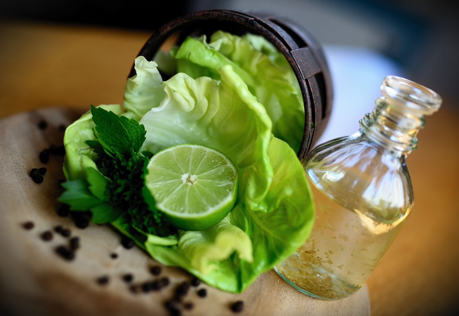 Nikon D610 sample photo. Salad, salad herbs, fresh photography