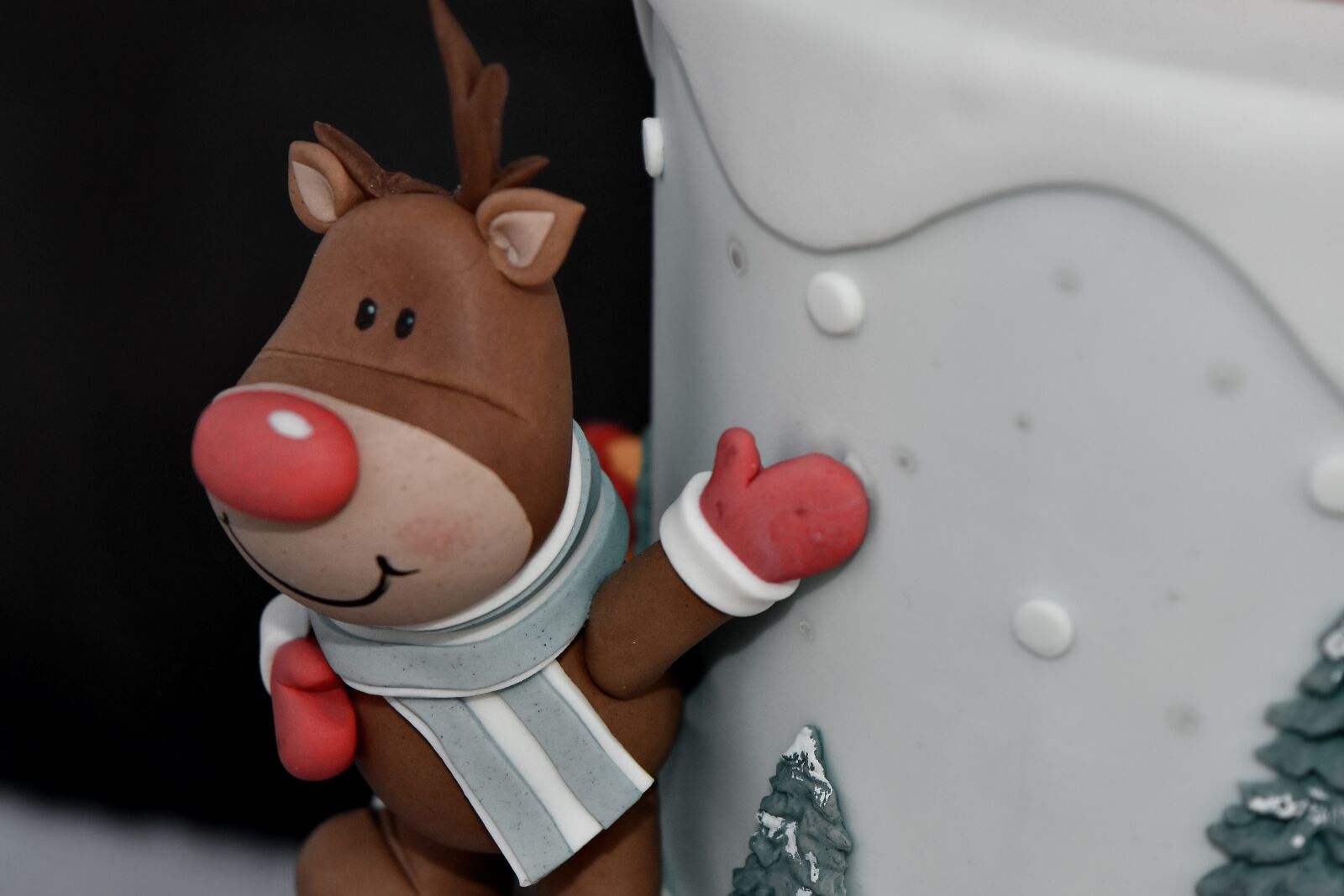Nikon D5500 sample photo. Cake, christmas, christmas tree photography