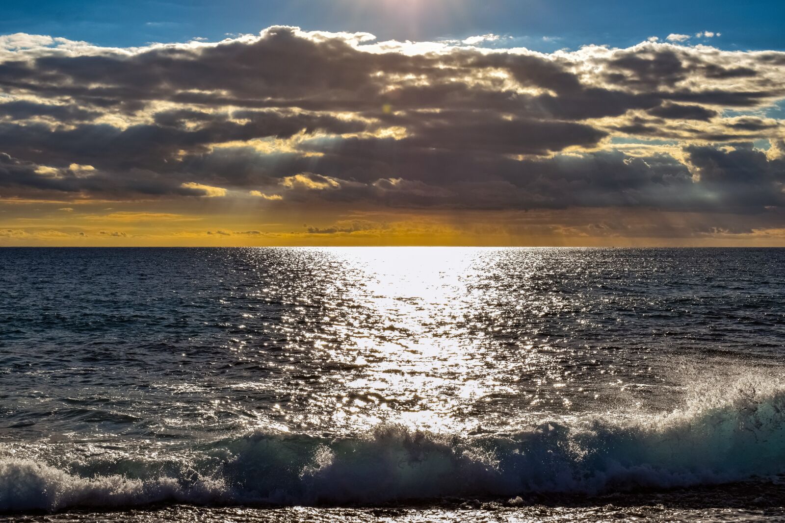 Nikon D3300 sample photo. Sea, sunset, seascape photography