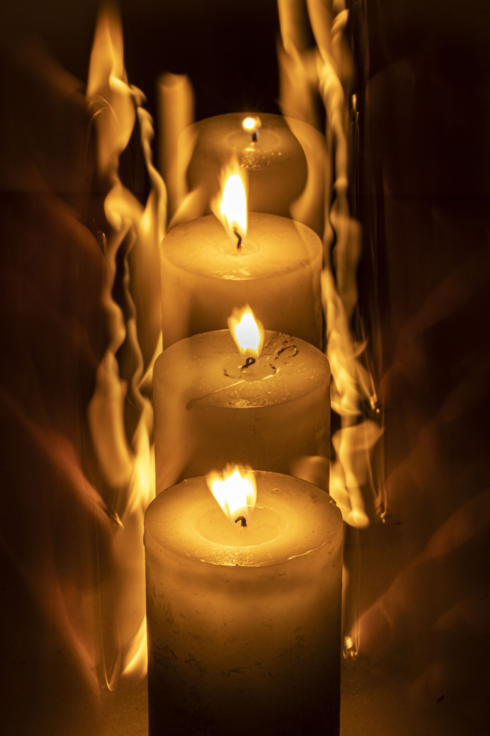 Canon EOS R sample photo. Candle, flame, candles photography