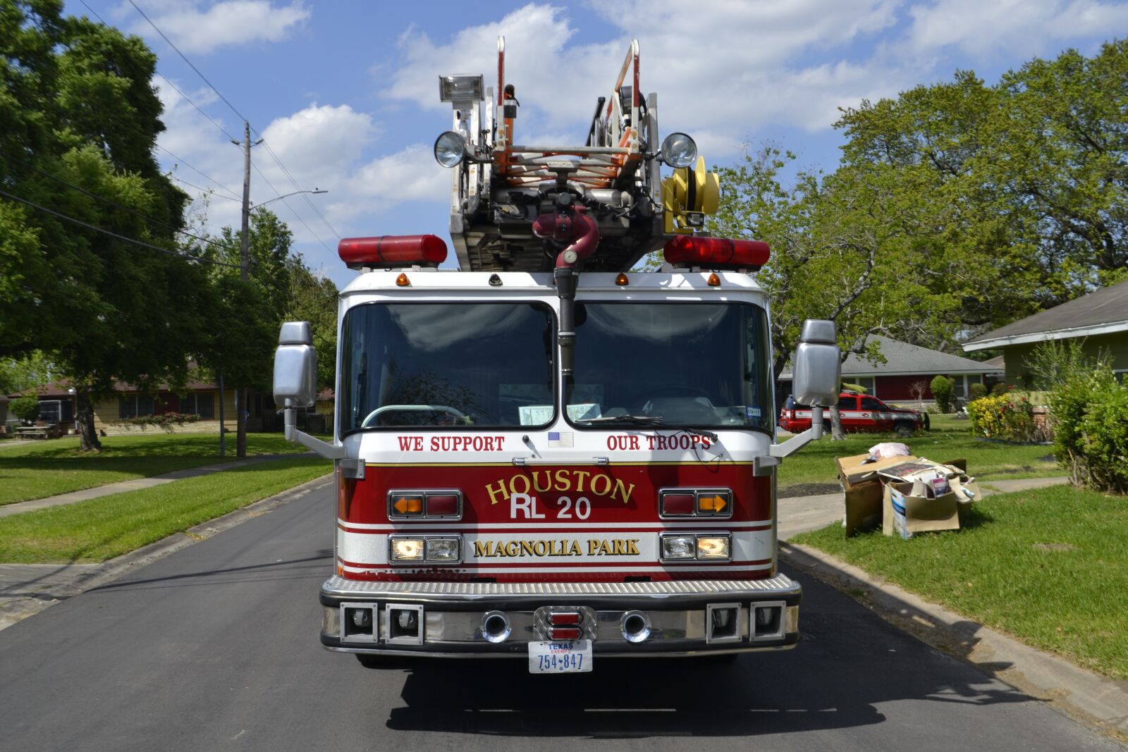 Nikon D3100 sample photo. Hook and ladder truck photography