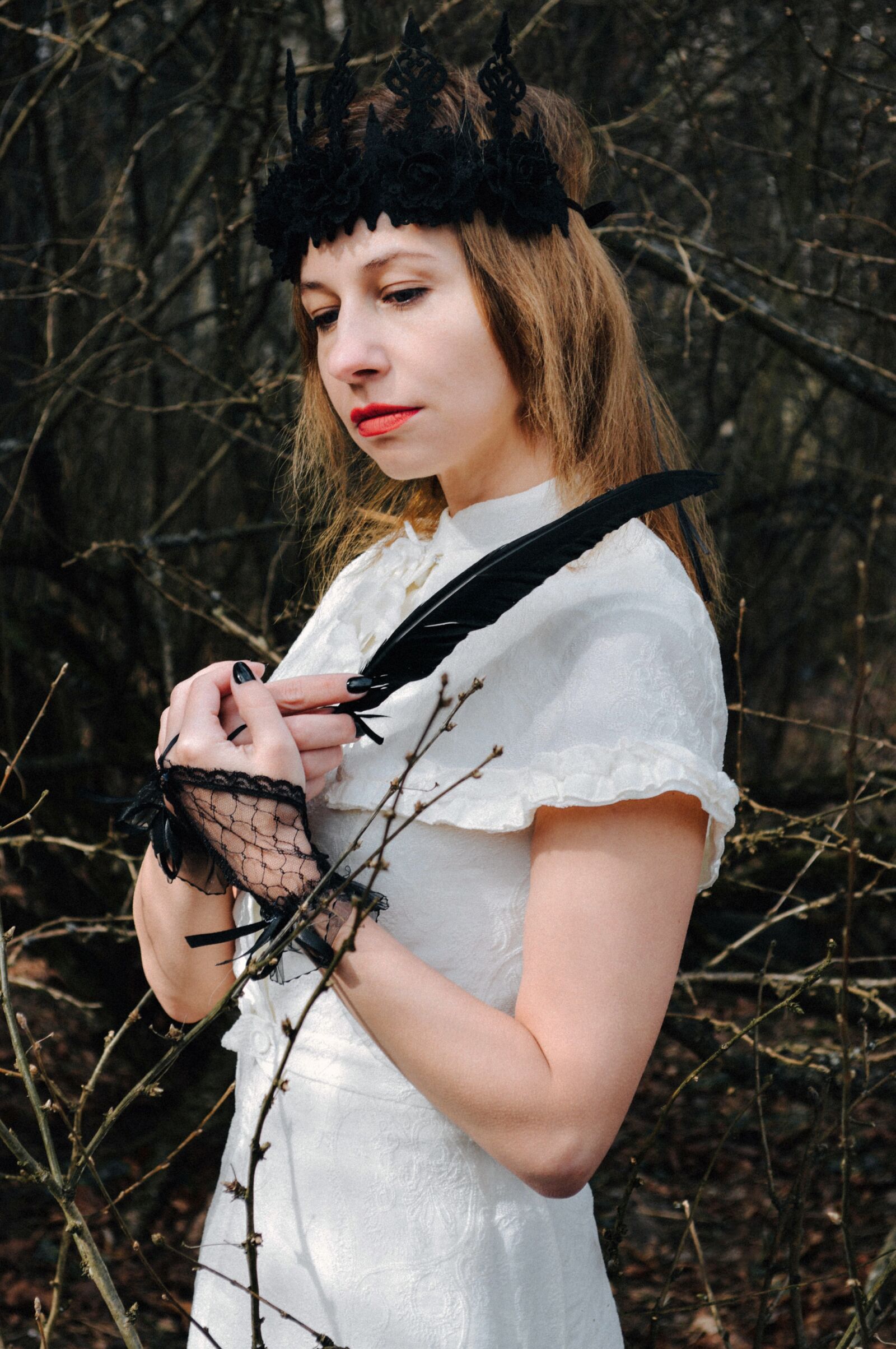 Nikon D3200 sample photo. Gothic, witch, fantasy photography