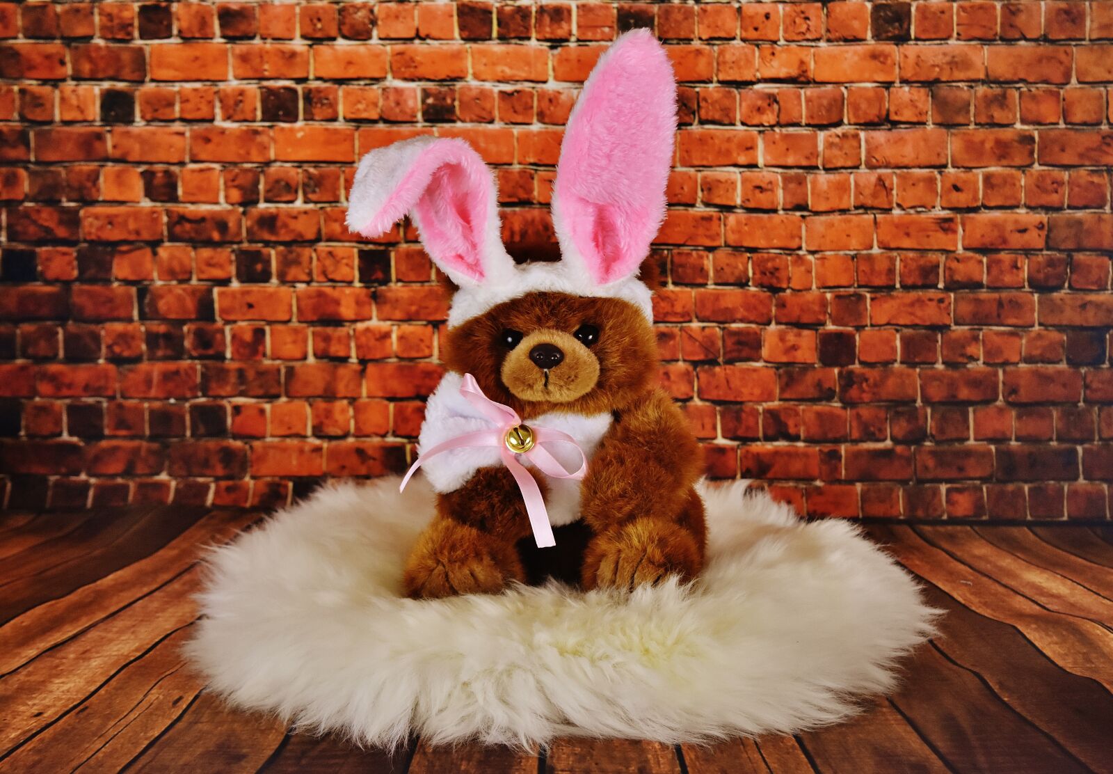 Nikon D7200 sample photo. Easter, soft toy, easter photography
