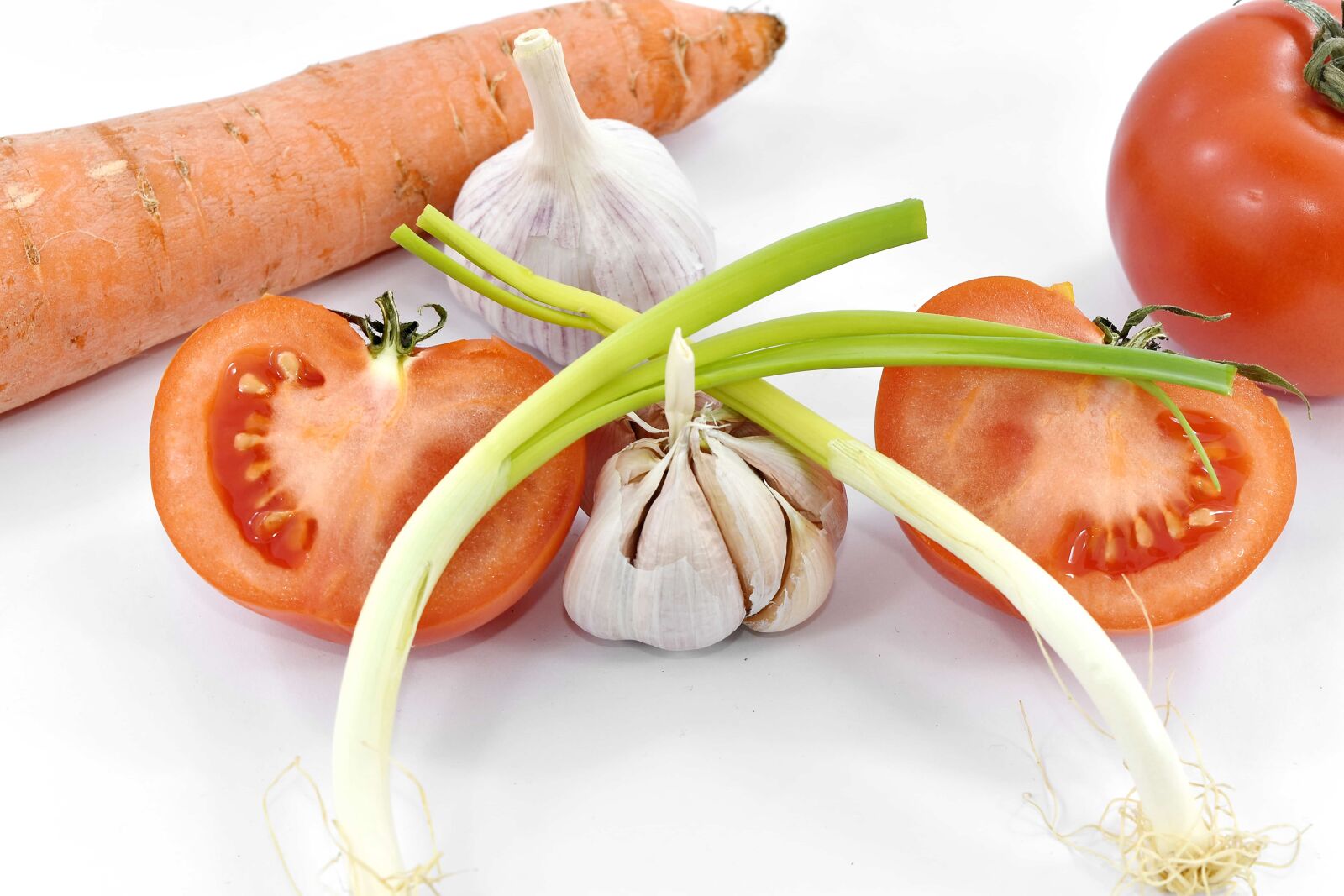 Nikon D5500 sample photo. Aroma, carrot, chives, garlic photography
