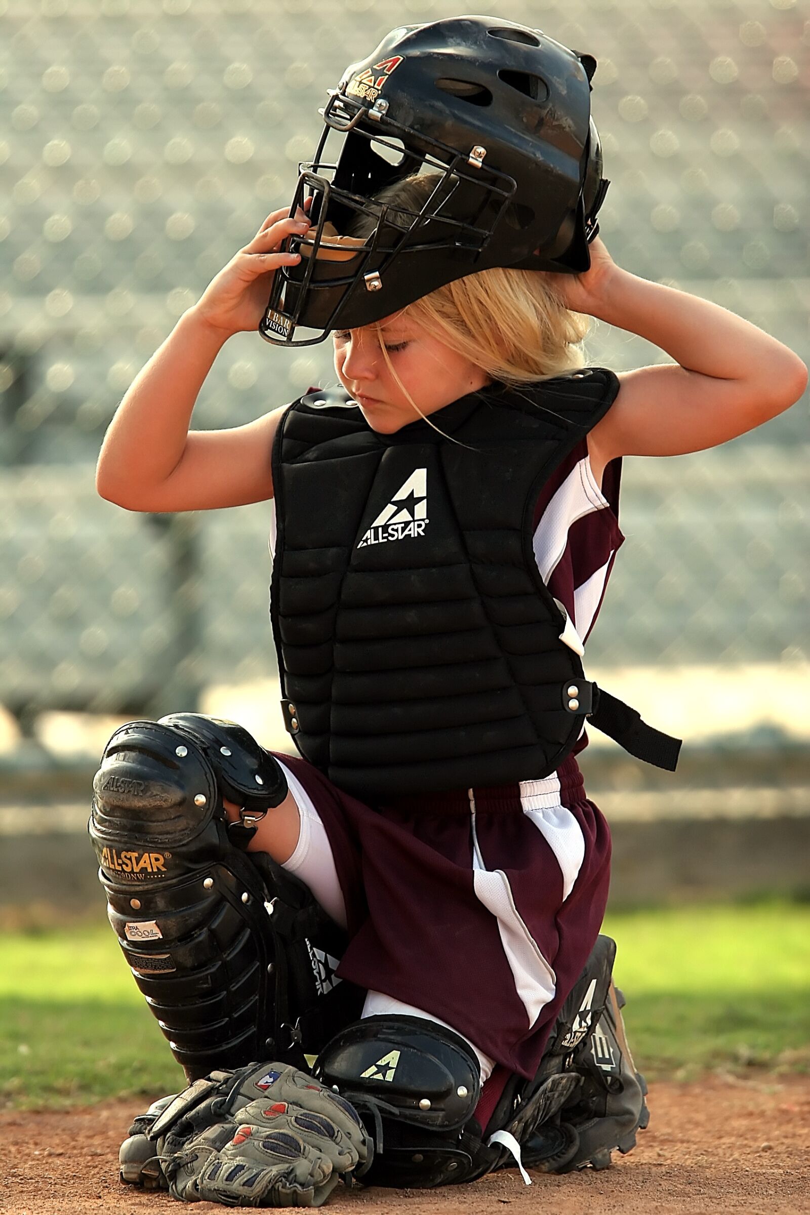 Canon EOS 20D sample photo. Softball, player, catcher photography