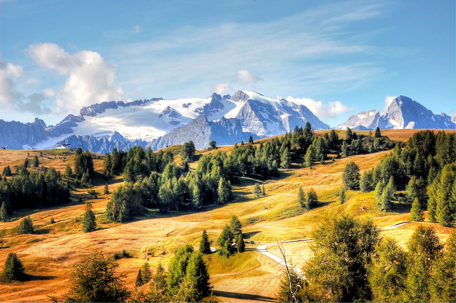 Nikon D40 sample photo. Marmolada, dolomites, italy photography