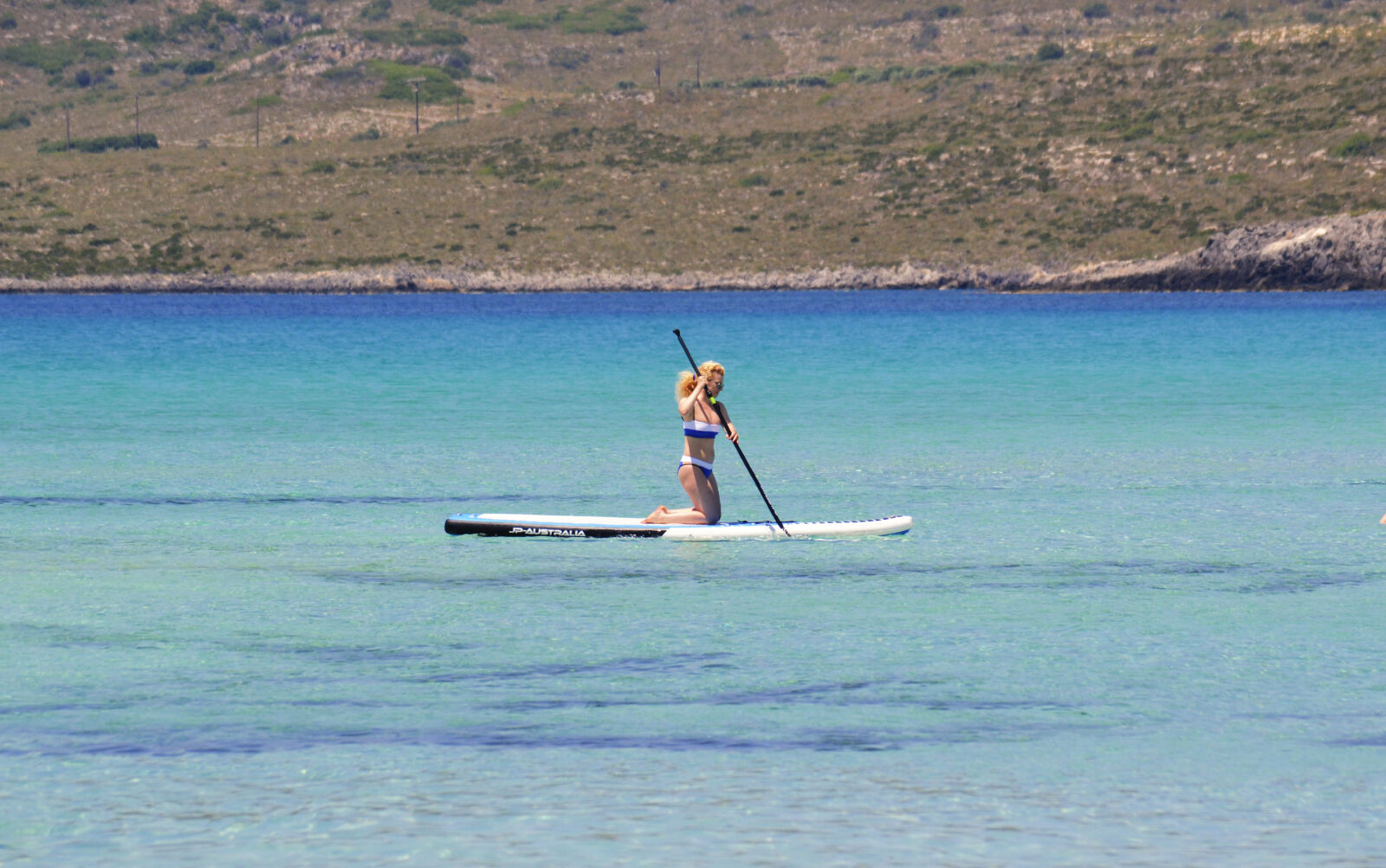 Nikon D3100 sample photo. Activity, blue, sea, board photography