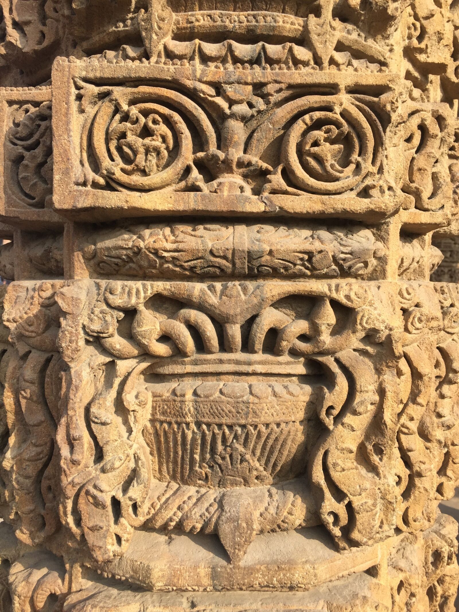 Apple iPhone 6 sample photo. Kutub minar, ancient, structure photography