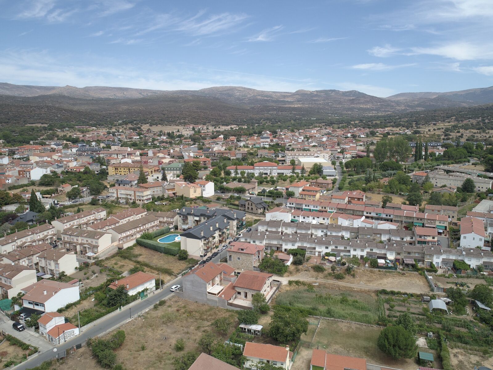DJI FC6310 sample photo. View, air, navaluenga photography