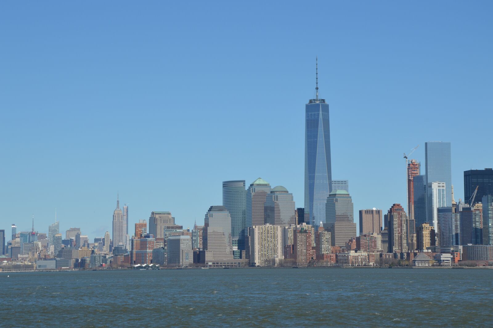 Nikon D3200 sample photo. New york, horizon line photography
