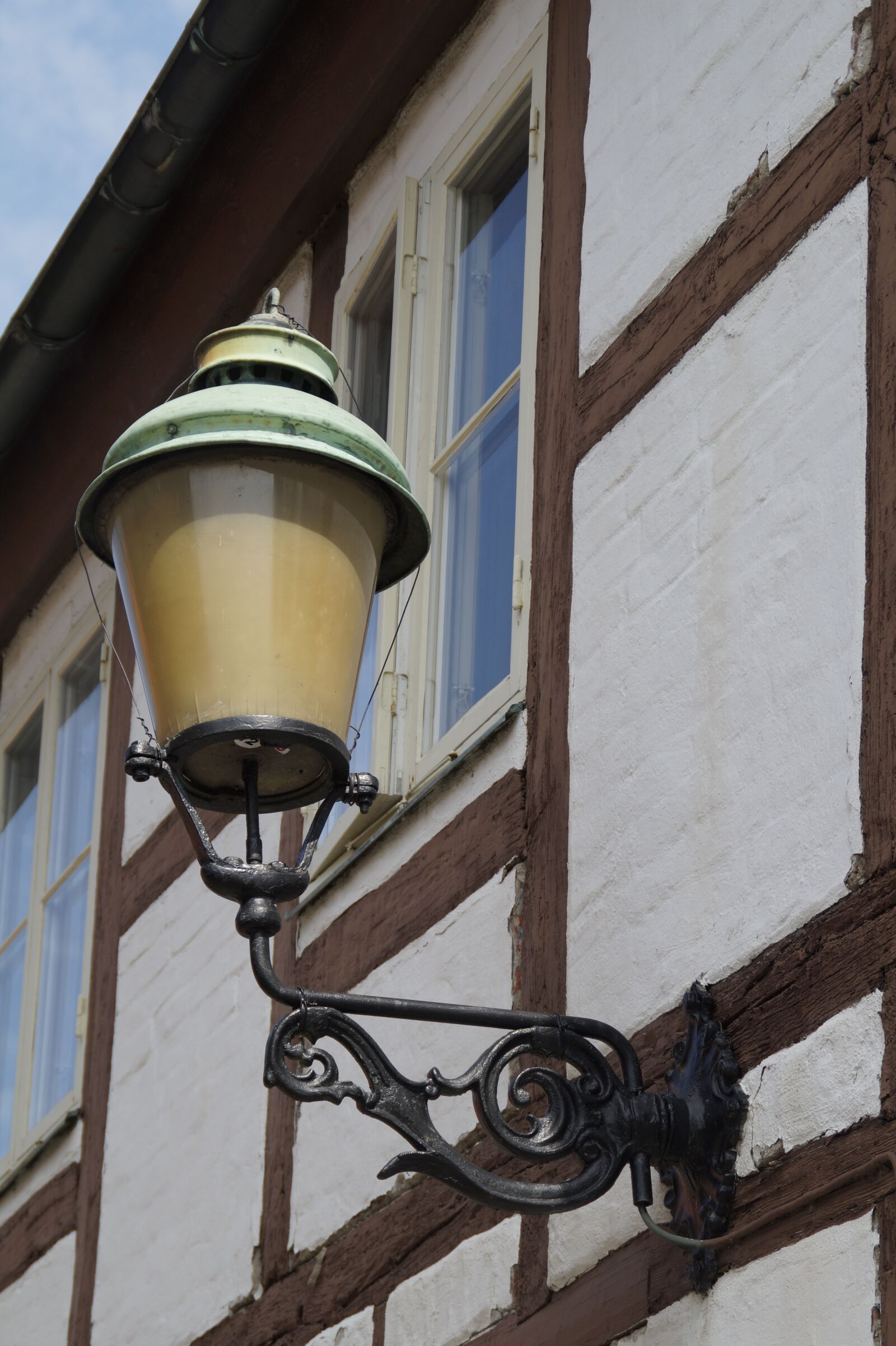 Sony SLT-A58 sample photo. Truss, fachwerkhaus, lantern photography