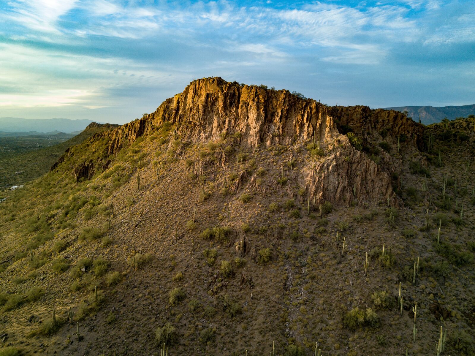 DJI FC220 sample photo. Drone, mountain, sunset photography