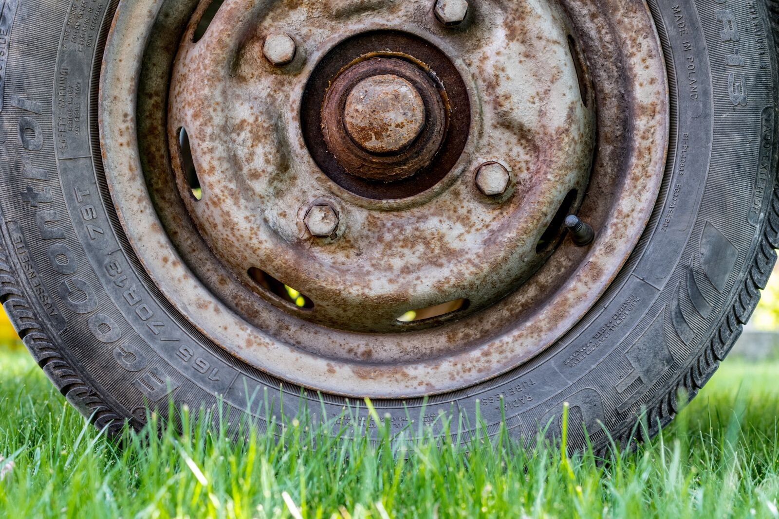 Nikon D7500 sample photo. Wheel, rusty, old photography