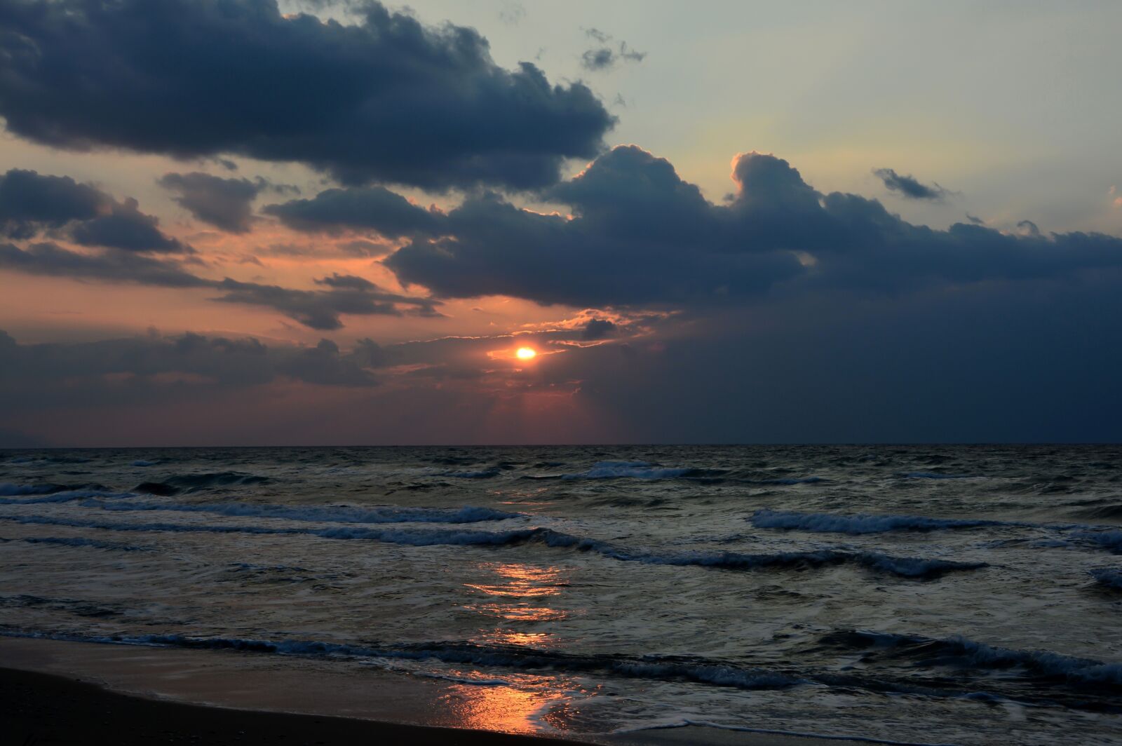 Nikon D5200 sample photo. Sun, sunset, sea photography