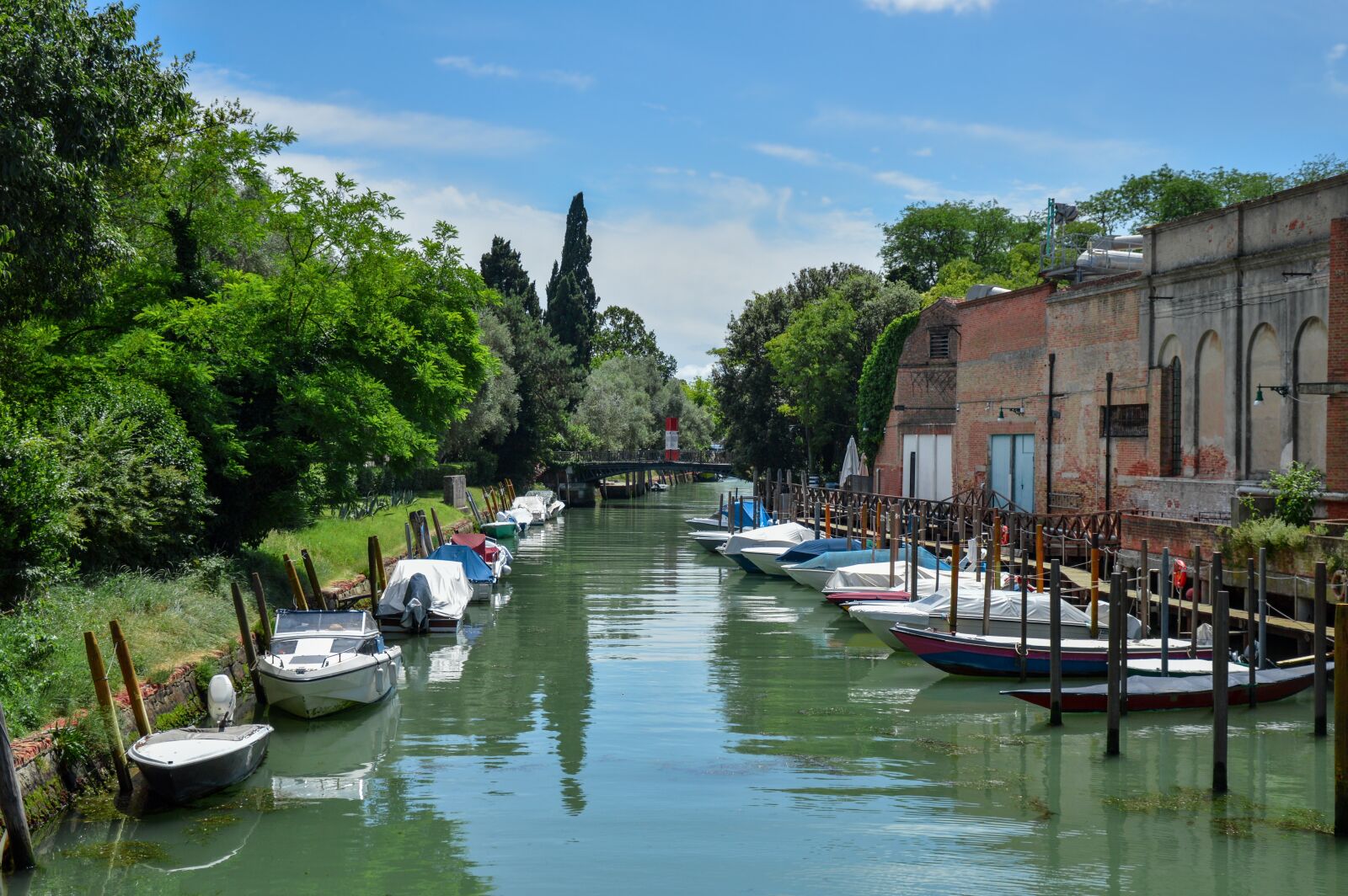 Nikon D3200 sample photo. Boats, venice, calm photography