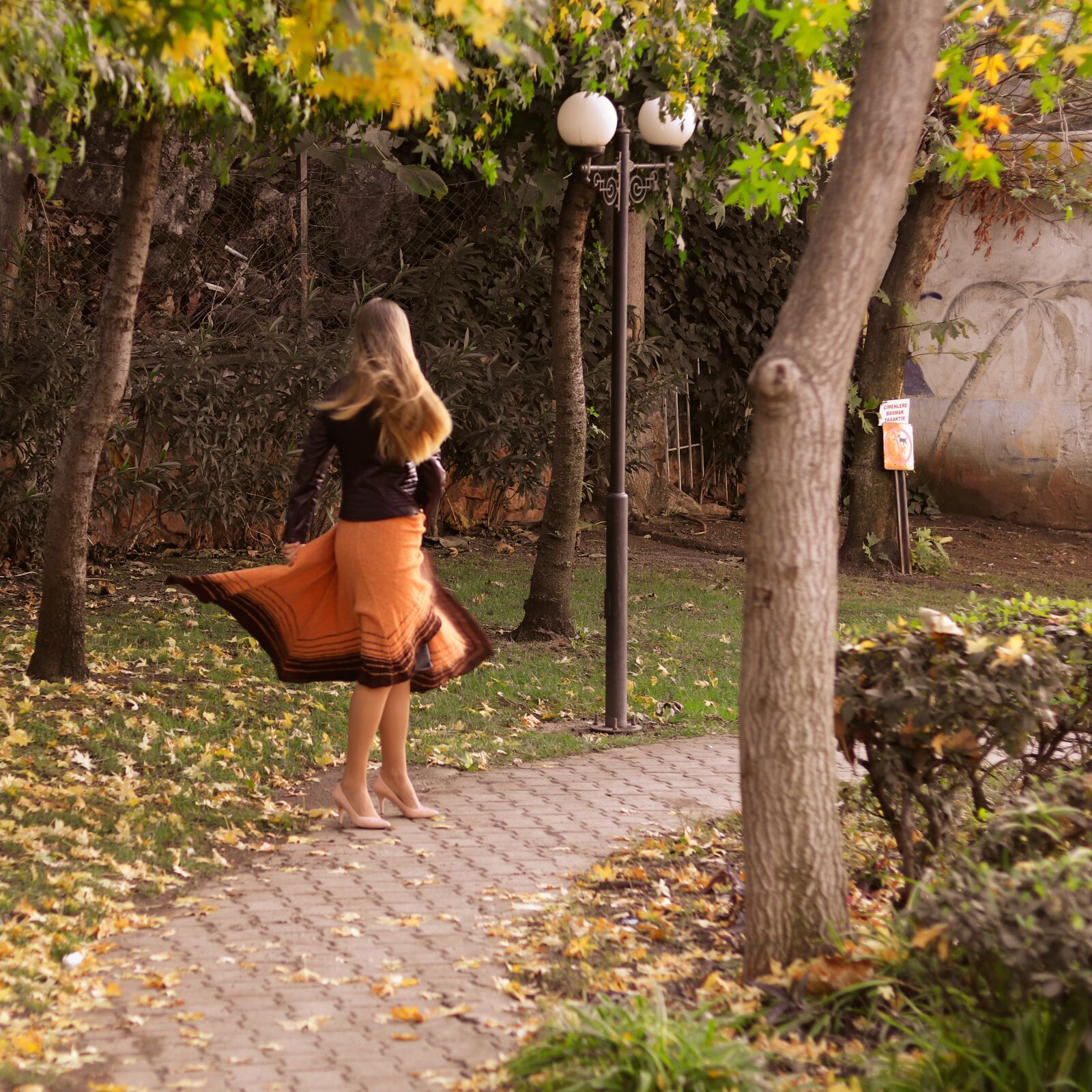 Canon EOS 80D sample photo. Autumn, girl, listopad photography