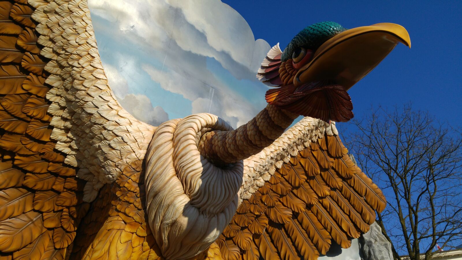 LG G4 sample photo. Efteling, vogelrok, theme photography