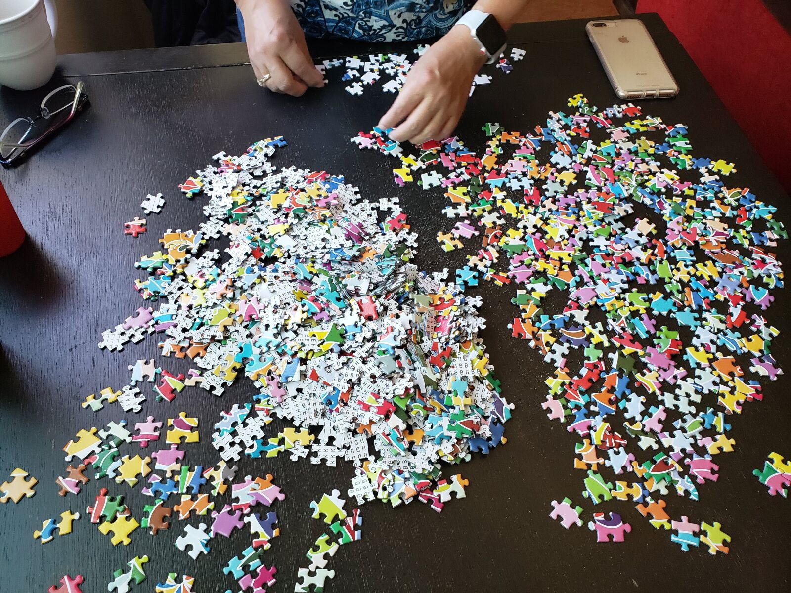 Samsung Galaxy S9+ sample photo. Puzzle, jigsaw, game photography