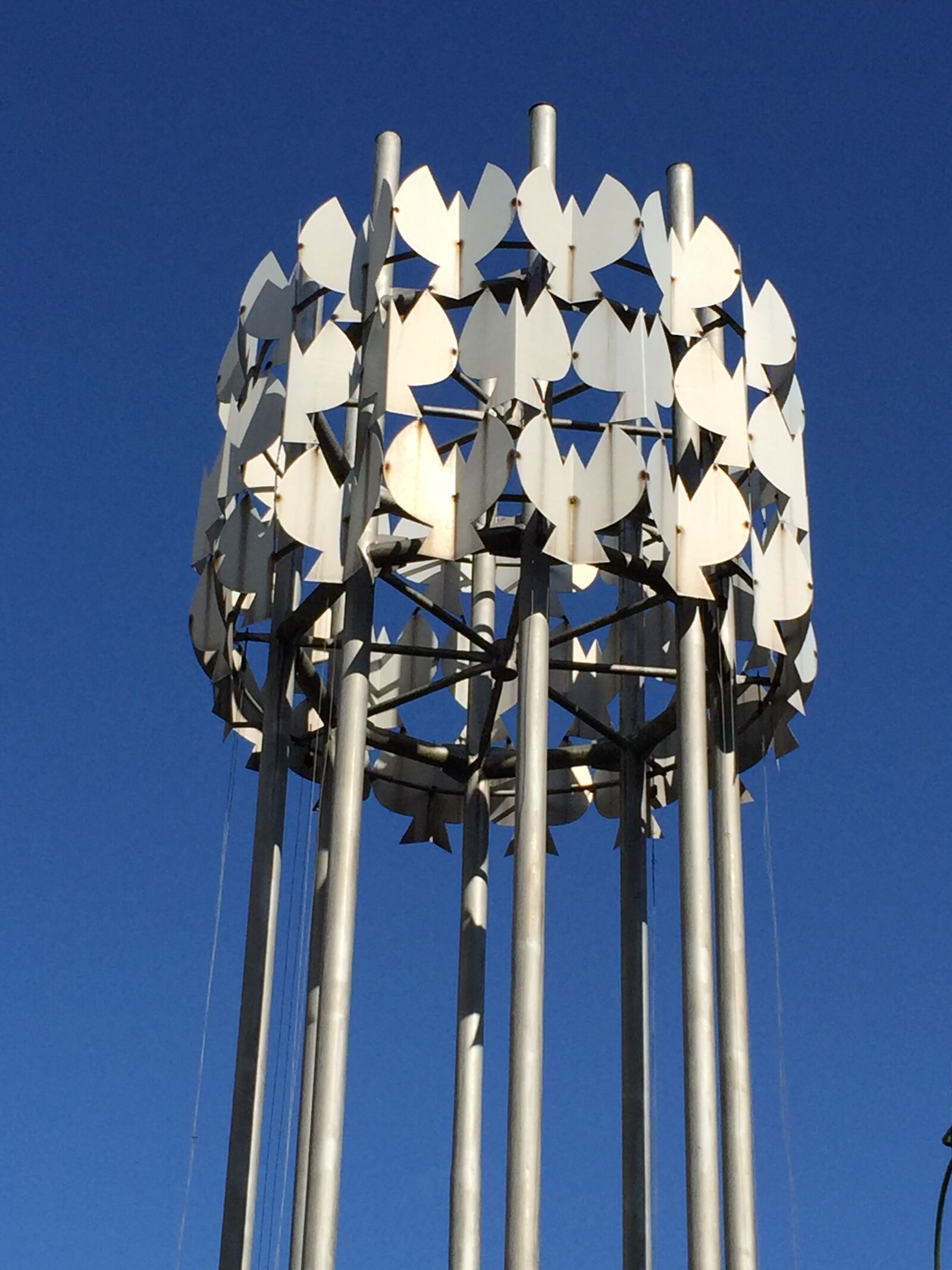 Apple iPhone 6 sample photo. Dessau, blue sky, monument photography