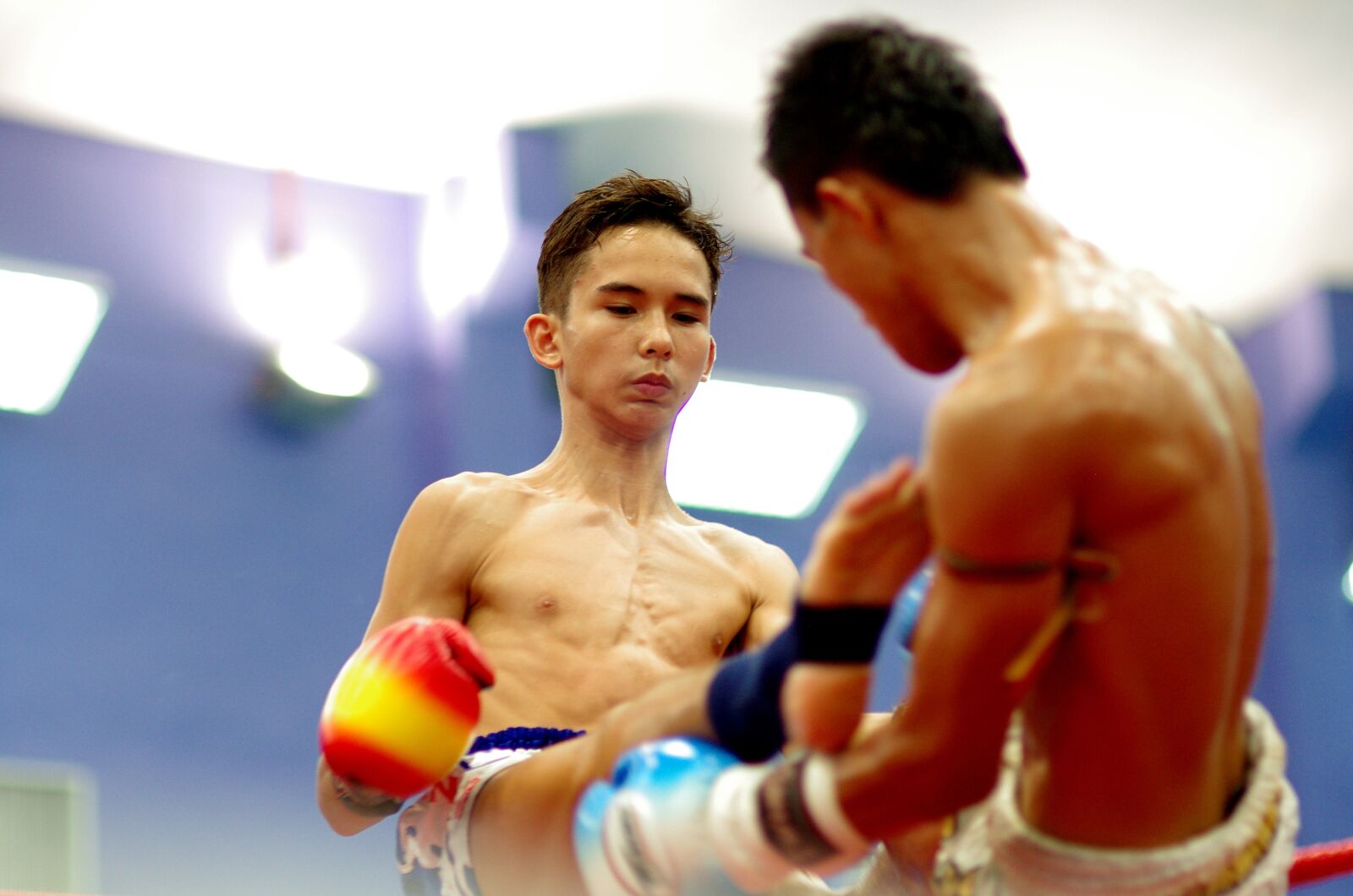 Pentax K-5 sample photo. Muaythai, sports, competition photography