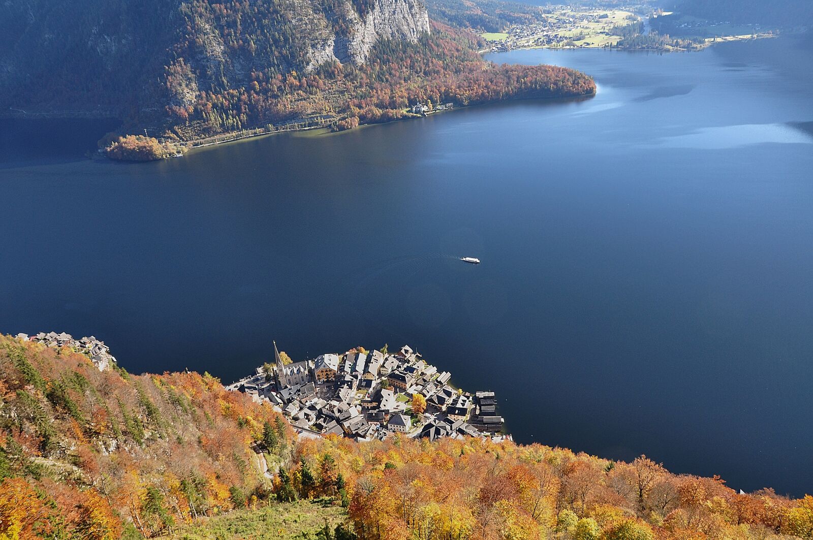 Nikon D90 sample photo. Hallstatt, hallstatt from above photography