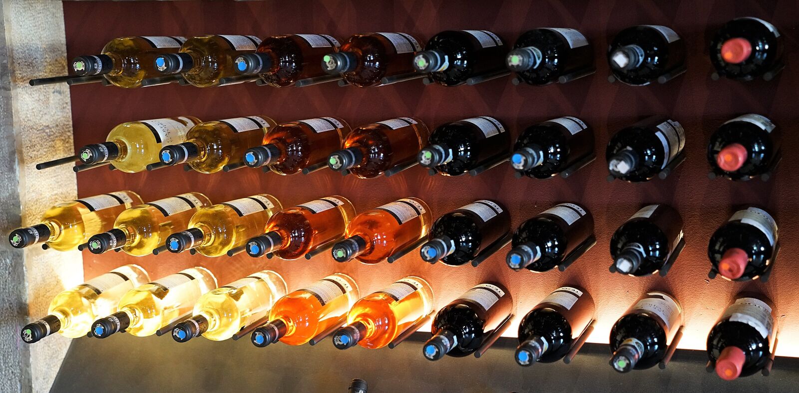 Sony a7R II + Sony FE 24-70mm F2.8 GM sample photo. Wine, rack, display photography