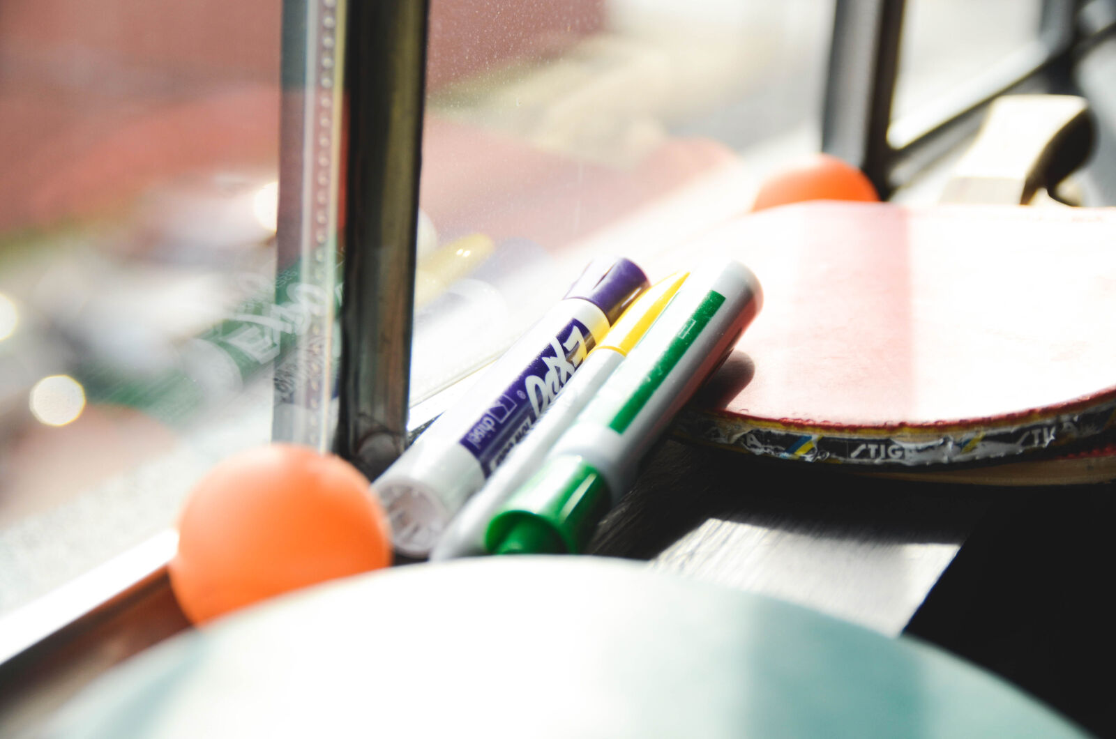 Nikon D7000 sample photo. Close, up, markers, sprint photography