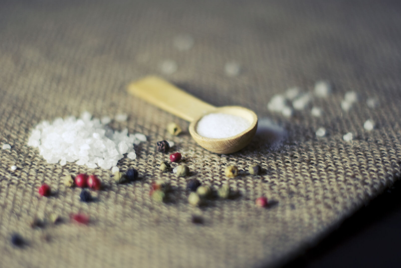 Nikon D60 sample photo. Pepper, salt, spices photography