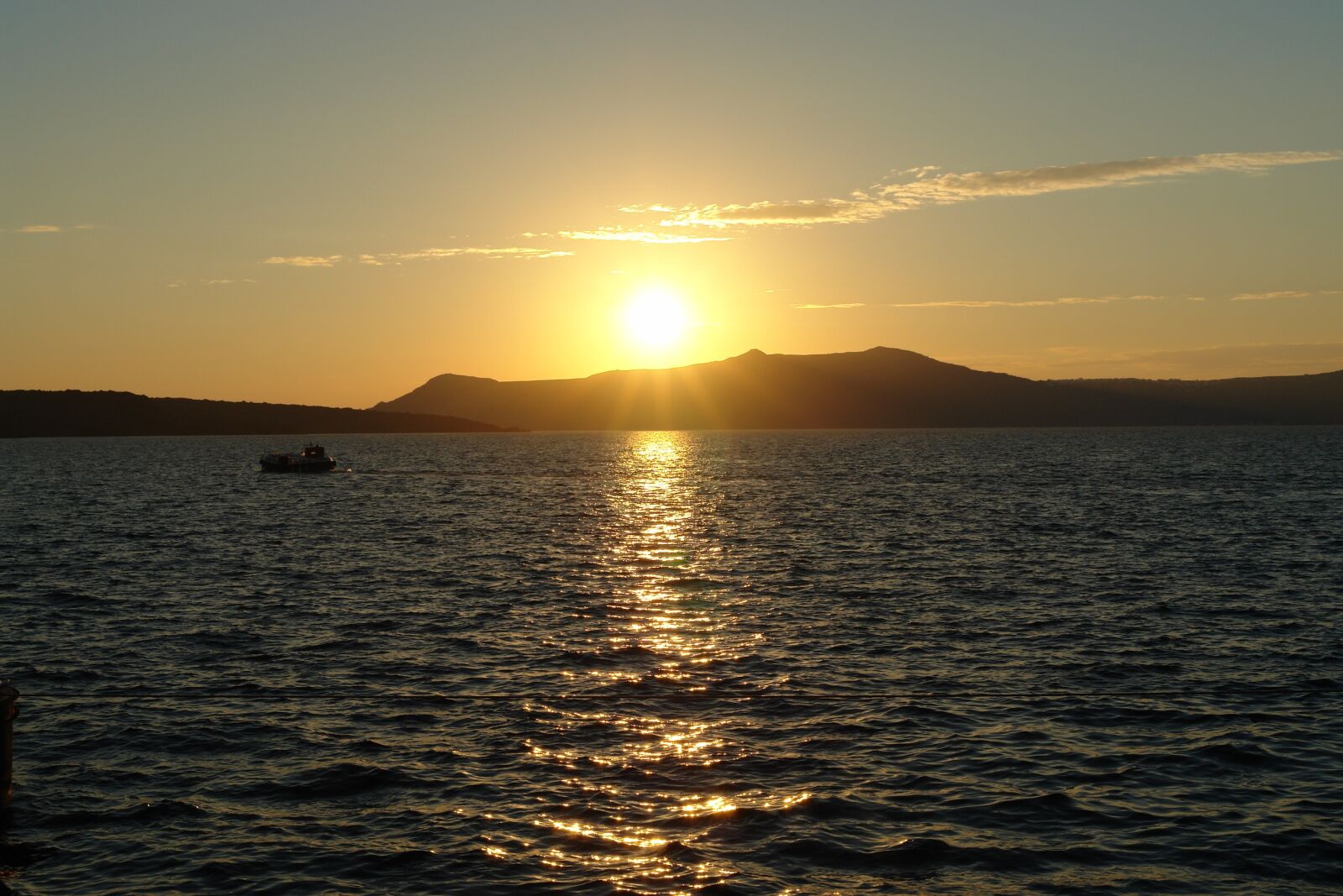 Sony DSC-R1 sample photo. Santorini, sunset, greece photography