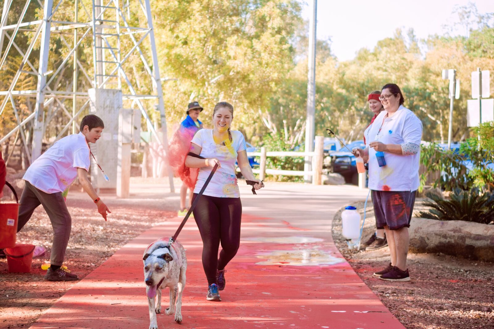 Nikon D7100 sample photo. The color run, colorful photography