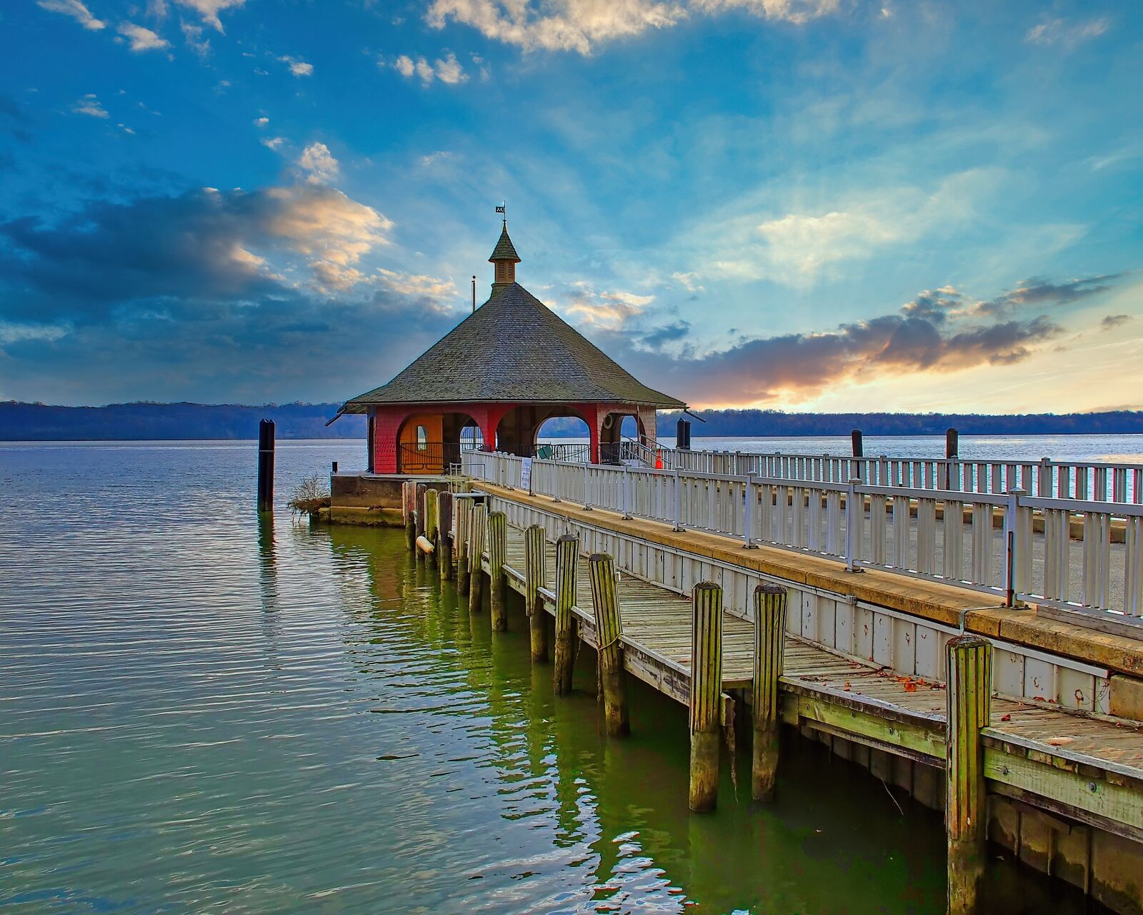 Nikon D80 sample photo. Wharf, river, dock photography