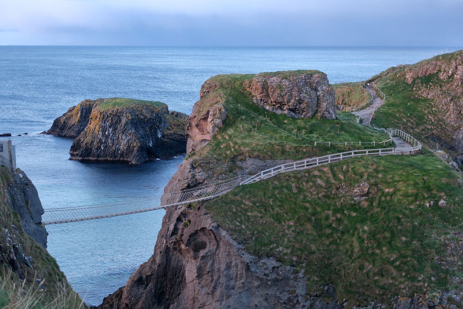 Canon PowerShot G3 X sample photo. Carrick-a-rede, northern ireland, rope photography