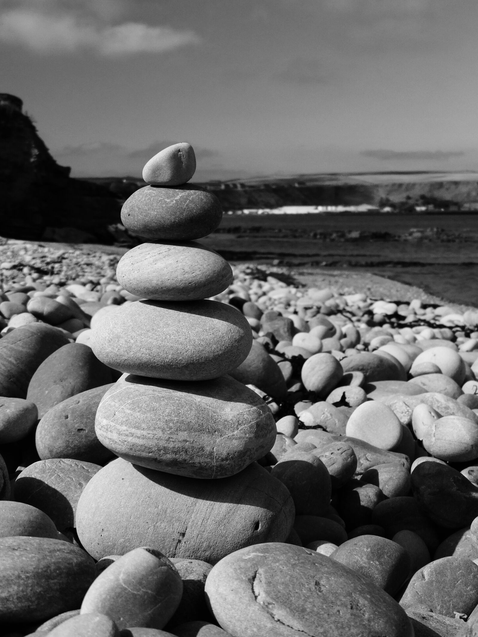 Sony Cyber-shot DSC-HX300 sample photo. Pebbles, beach, sea photography