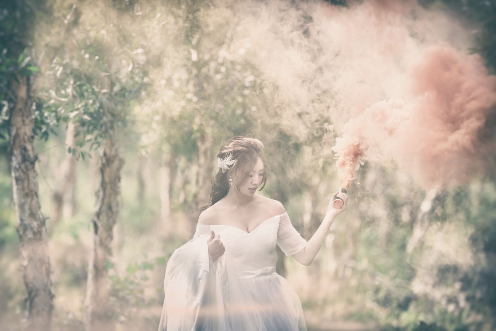Nikon D810 sample photo. Character, forest, woman photography