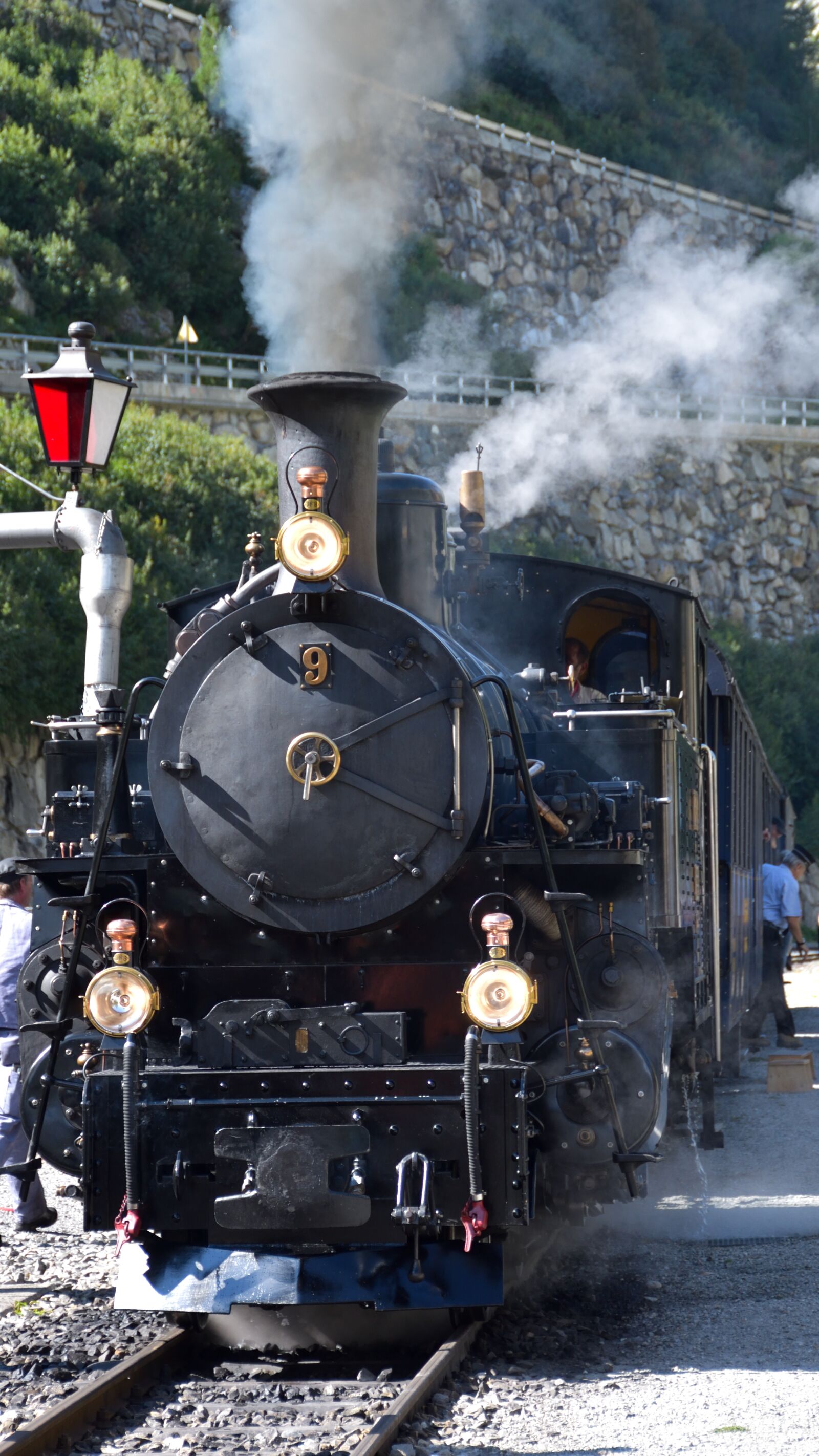 Nikon D5500 sample photo. Steam locomotive, steam railway photography