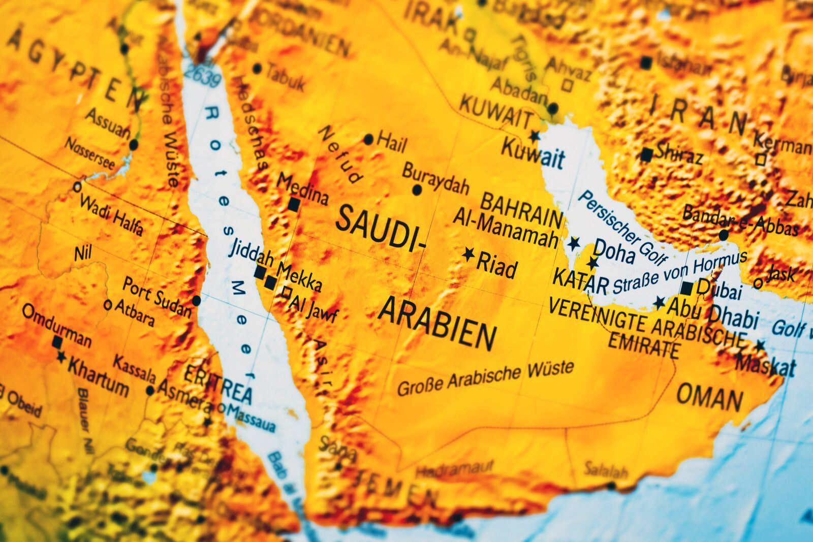 Olympus OM-D E-M10 sample photo. Map, saudi arabia, country photography